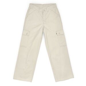 Vintage Levi’s Y2K Black Tab Wide Leg Baggy Cargo Tan Khaki Utility Pants 30x30